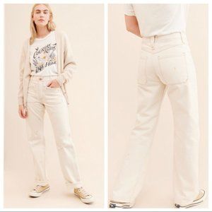 Free People Go Easy Button Fly Bootcut In Oak